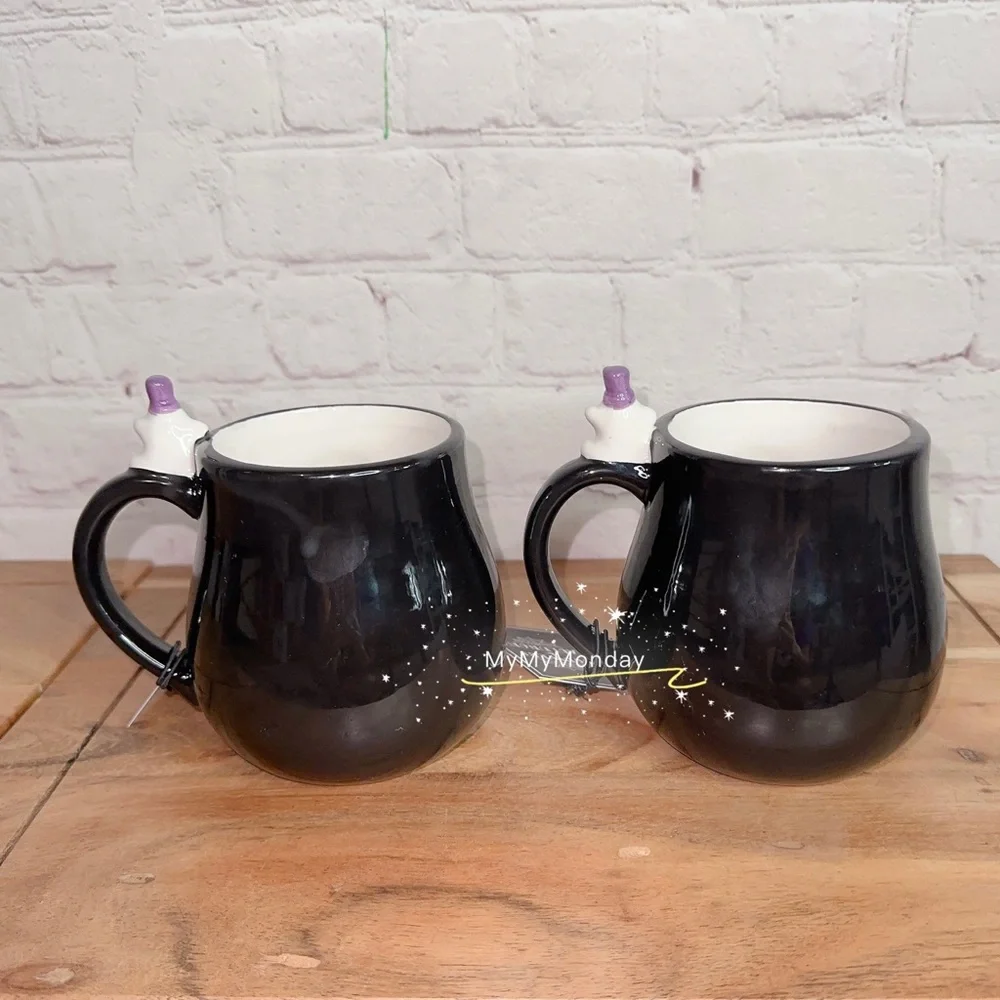 Halloween Ghost Mug With Pumpkin Set of 2 - Picture 3 of 5